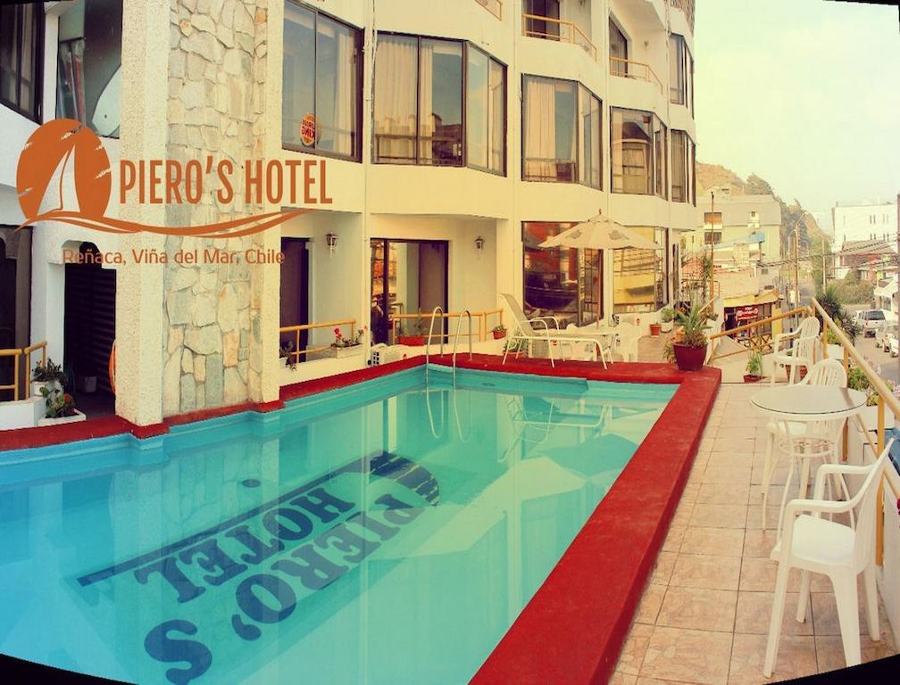 Pieros Hotel Vina del Mar Esterno foto